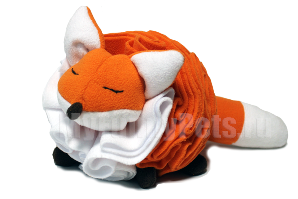 Нюхательная игрушка - мяч Лисица